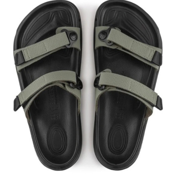 Birkenstock Women's 41 EU Size 10 Sahara Sandals NWT Futura Black - Picture 2 of 7